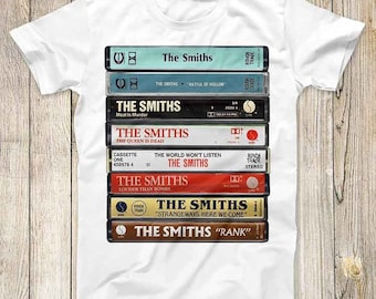 Camiseta unisex retro súper genial con diseño de casete y portada de álbum de música de The Smiths, el mejor regalo, 2684