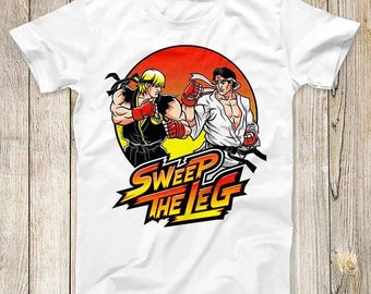 Sweep The Leg Tee Super Cool Cobra Kai Karate Kid Movie Top 80s Vintage Fashion Best Gift Unisex T Shirt 2745