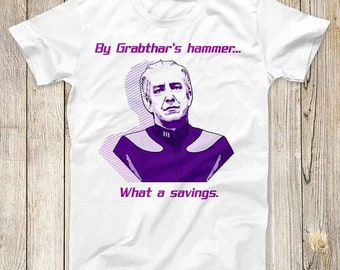 Galaxy Quest By Grabthars Hammer What A Savings Top Tee Best Cute Gift Mens Women Unisex T Shirt 3044