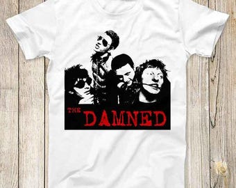 The Damned New rose Top Tee Best Seller Birthday  Gift Men Women Unisex T Shirt 3262