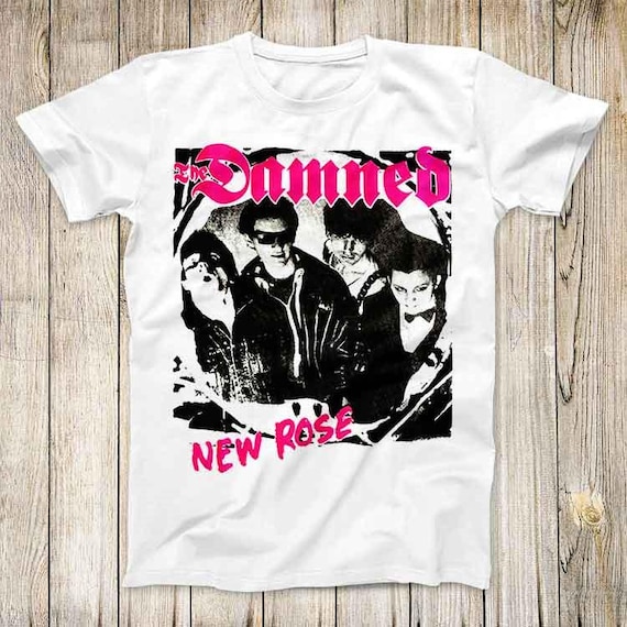 The Damned New Rose Music Top Tee Best Seller Birthday Gift Men