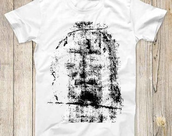Shroud of Turin Jesus Christ Face Top Tee Best Seller Birthday  Gift Men Women Unisex T Shirt 3249