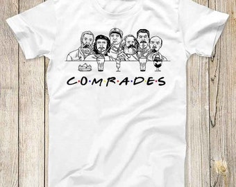 Comrades Funny Che Guevara Karl Max Fashion Design Style Top Tee Cool Revolution Rebel Resist Men Women Gift T Shirt 2780