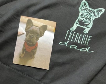 Perro personalizado papá Crewneck