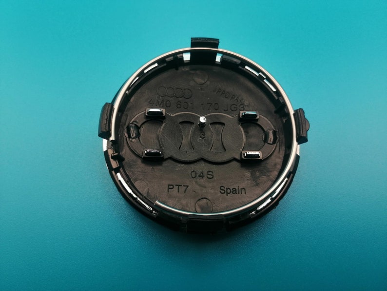 61mm Wheel Center Caps Rim Compatible With Audi Hubcaps Black Etsy