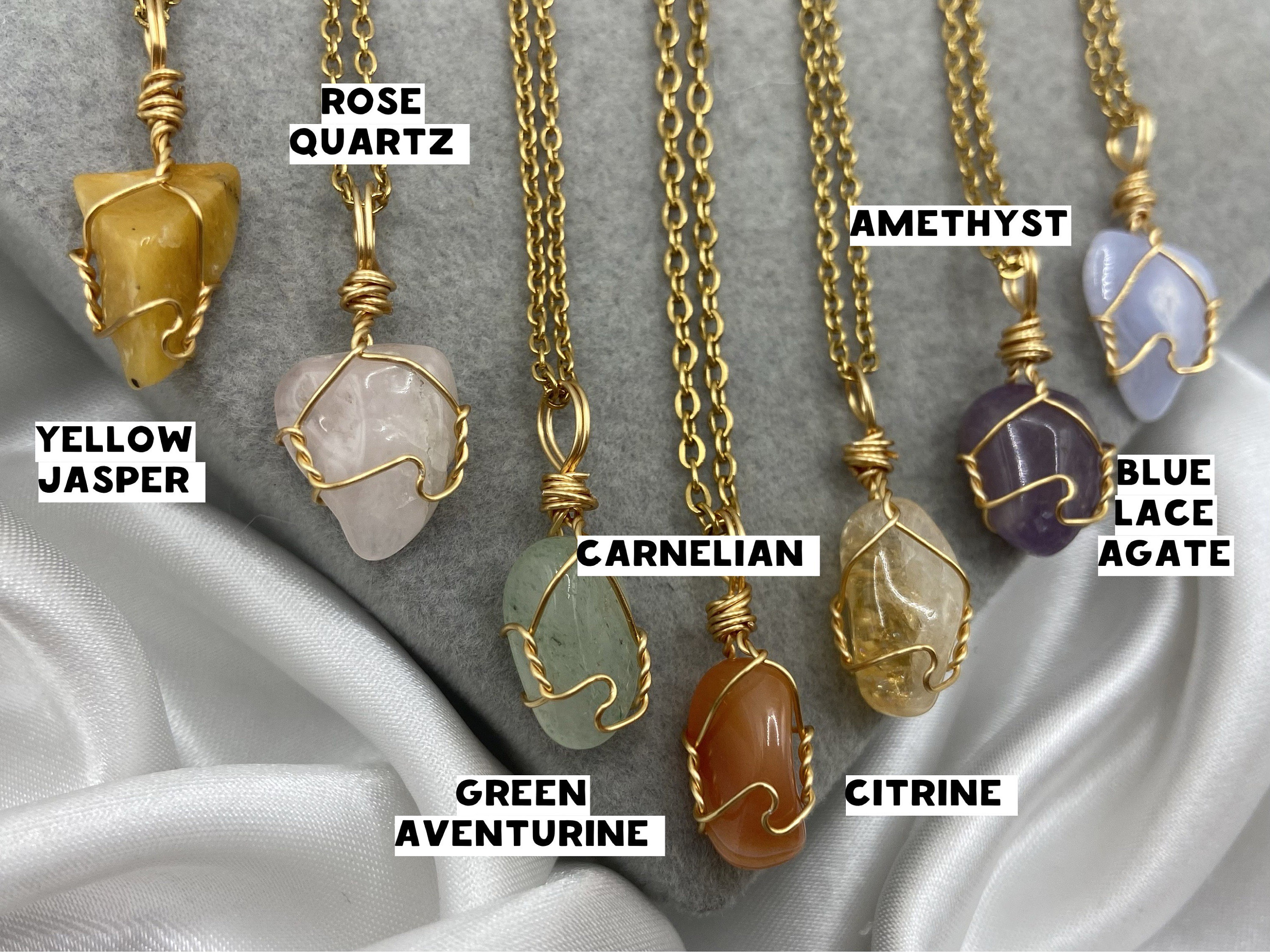 Real Crystal Necklace Etsy Singapore