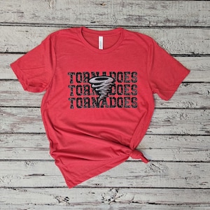 Tornadoes School Spirit T-Shirt, Game Day Shirt