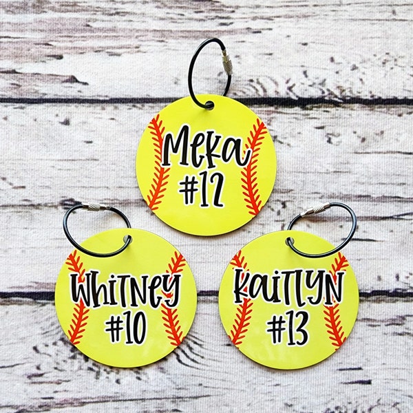 Custom Bag Tags, Keychains, Softball Tag, Baseball Tag, Soccer Tag, Volleyball Tag, Tennis Bag Tag, Football Bag Tag, Basketball Bag Tag