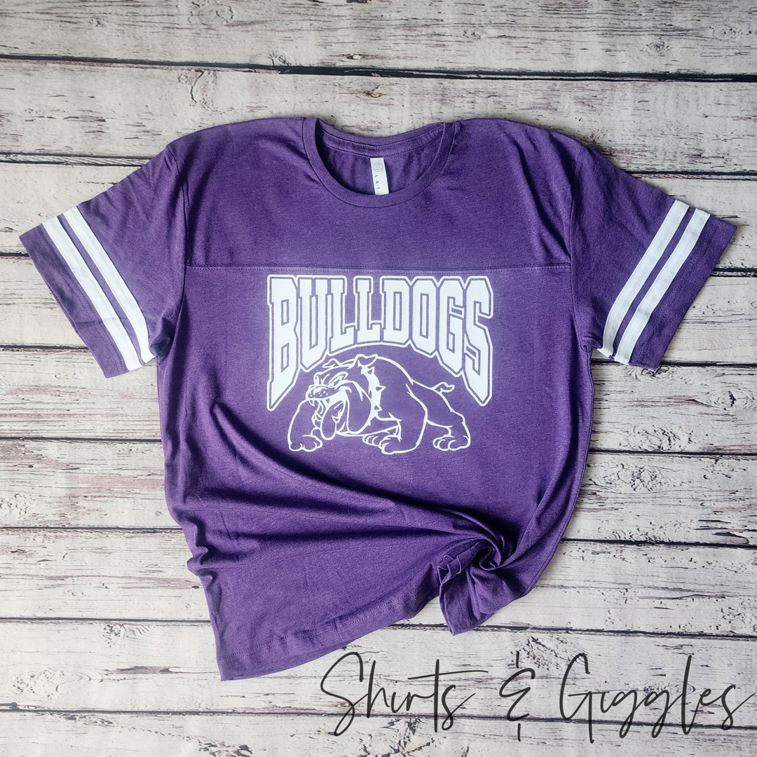 Bulldogs Team Shirt, Shirts for Kids, Bulldogs Shirt, Bulldog School
