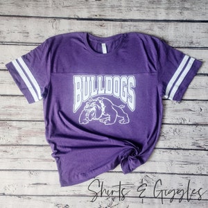 Bulldogs Team Shirt, Shirts for Kids, Bulldogs Shirt, Bulldog School Shirt, Bulldogs Women's Shirts, Bulldogs T-Shirt, School Spirit Shirt