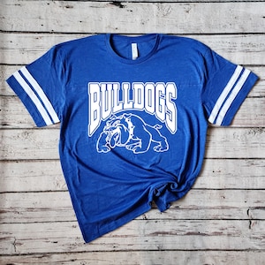 Bulldogs Team Shirt, Shirts for Kids, Bulldogs Shirt, Bulldog School Shirt, Bulldogs Women's Shirts, Bulldogs T-Shirt, School Spirit Shirt