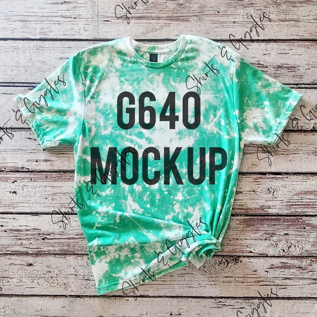 Gildan Acid Wash Shirt Mockup Heather Irish Mockup Gildan Etsy