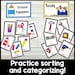 Category Sorting, Classifying Objects, Preschool, Prek, Kindergarten ...