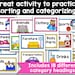 Category Sorting, Classifying Objects, Preschool, Prek, Kindergarten ...