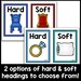 Hard and Soft Sort, Preschool Sorting Activity, Five Senses - Touch ...