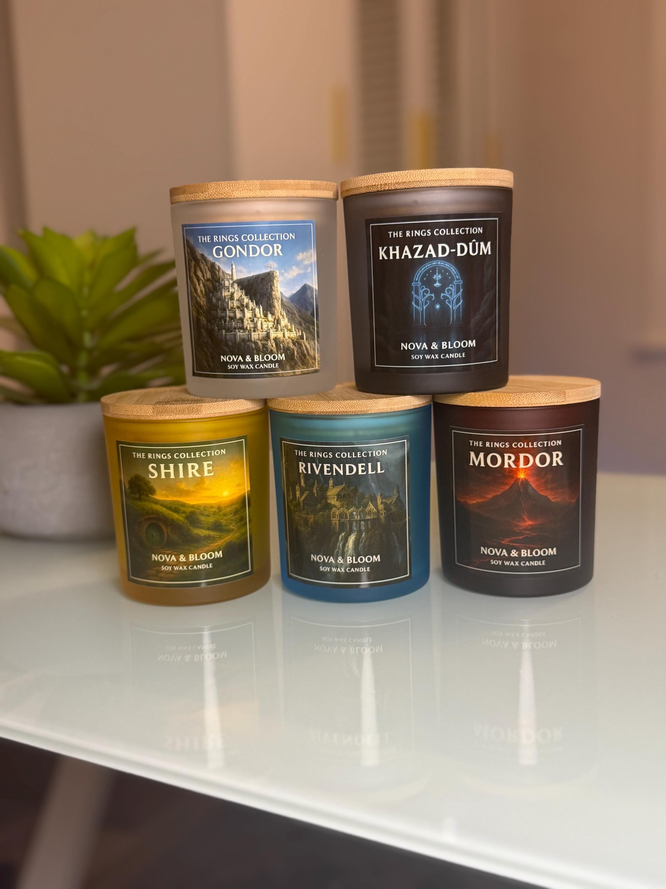 Lord Rings Candle
