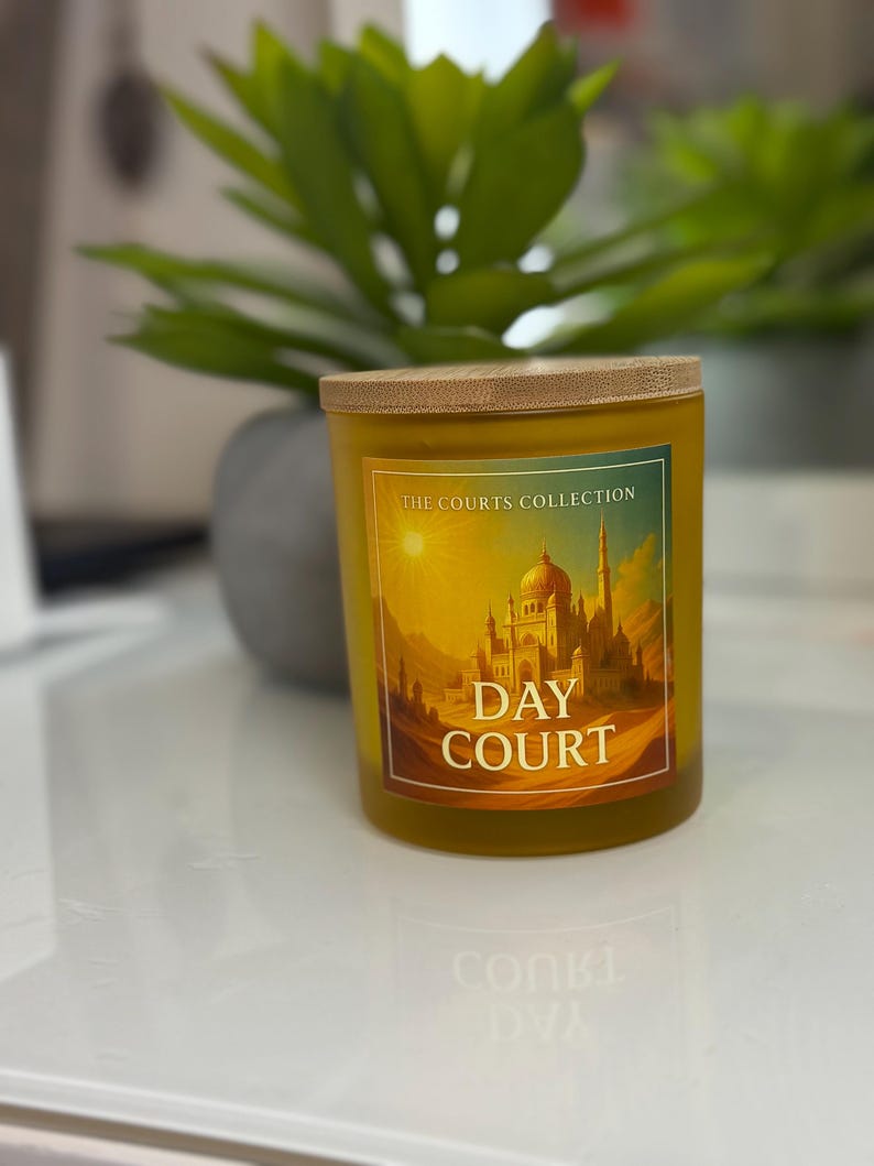 ACOTAR Inspired A Court of Thornes and Roses Courts Candle Collection Pet Friendly | Bookish Gift Day Court