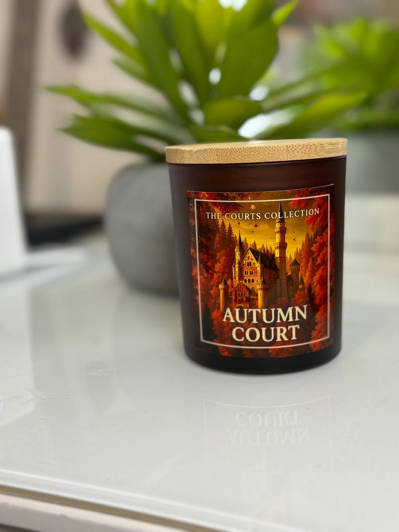 ACOTAR Inspired A Court of Thornes and Roses Courts Candle Collection Pet Friendly | Bookish Gift image 9