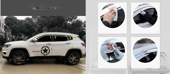 Rain guards for 2018 jeep compass deals