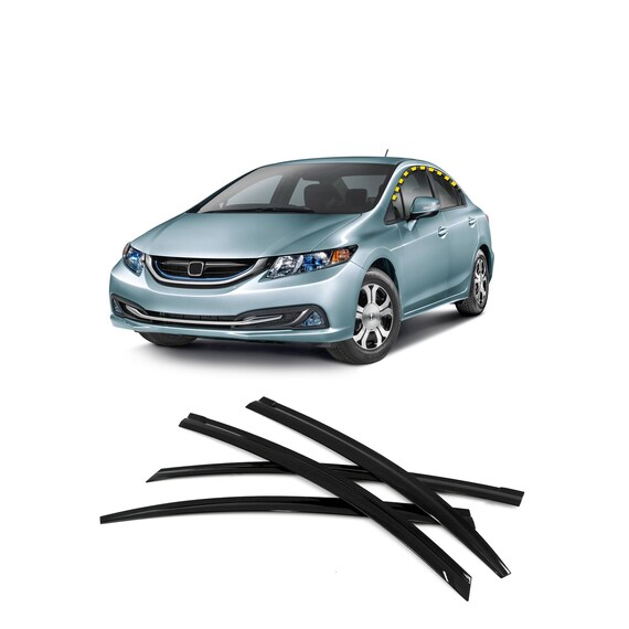 2012 honda 2024 civic rain guards
