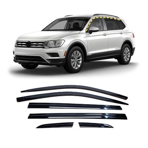 ACCESSORIES FOR VW TIGUAN 2016-2019 TUNING TAILGATE CHROME BAR - REAR STRIP