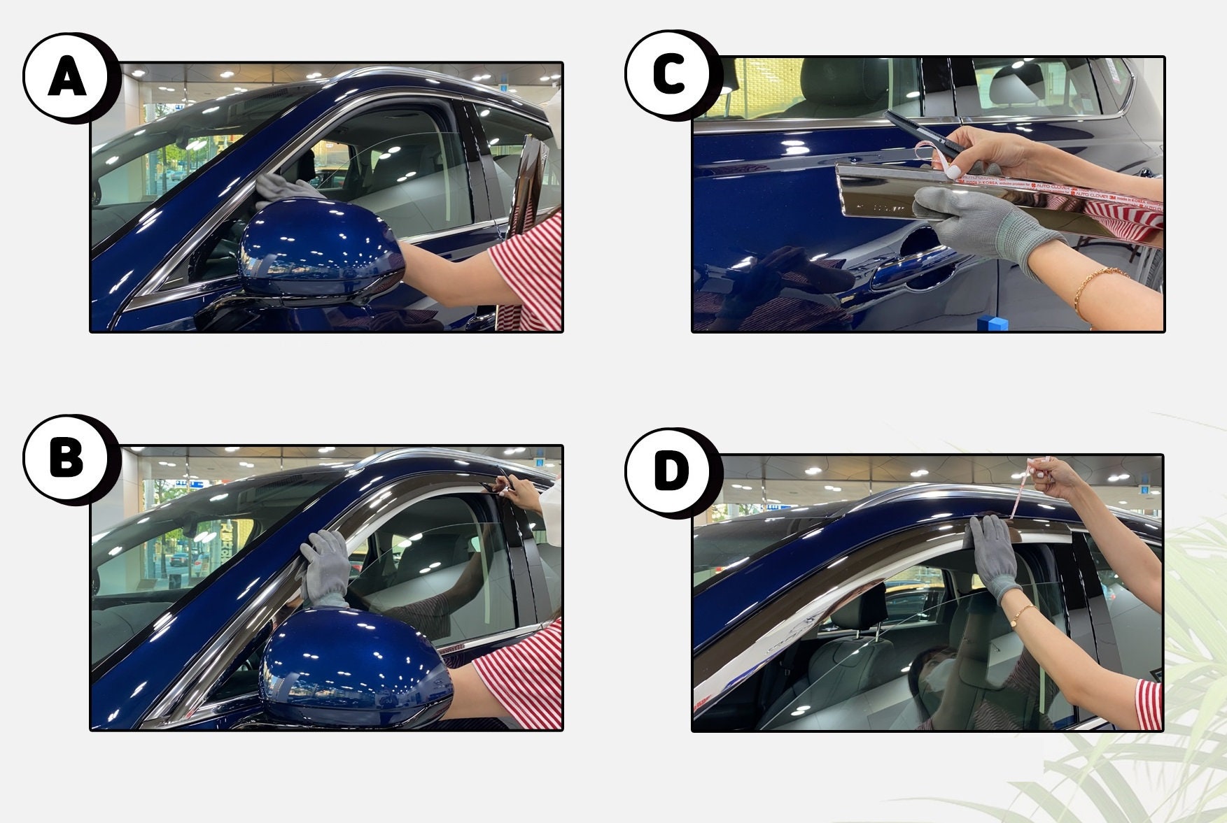  Auto Chrome Car Body Door Side Molding Trim Strip sill Cover  Guard for Nissan Altima 2019-2020 2021 2022 2023 2024 : Automotive