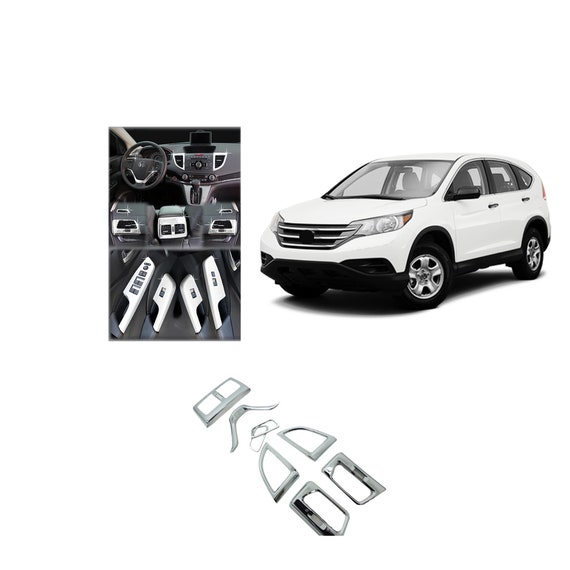 Interior Decoration Trim Kit Dash Kit for Honda CR V 2012 2014 12pcs Chrome Finish Tape on Style Etsy