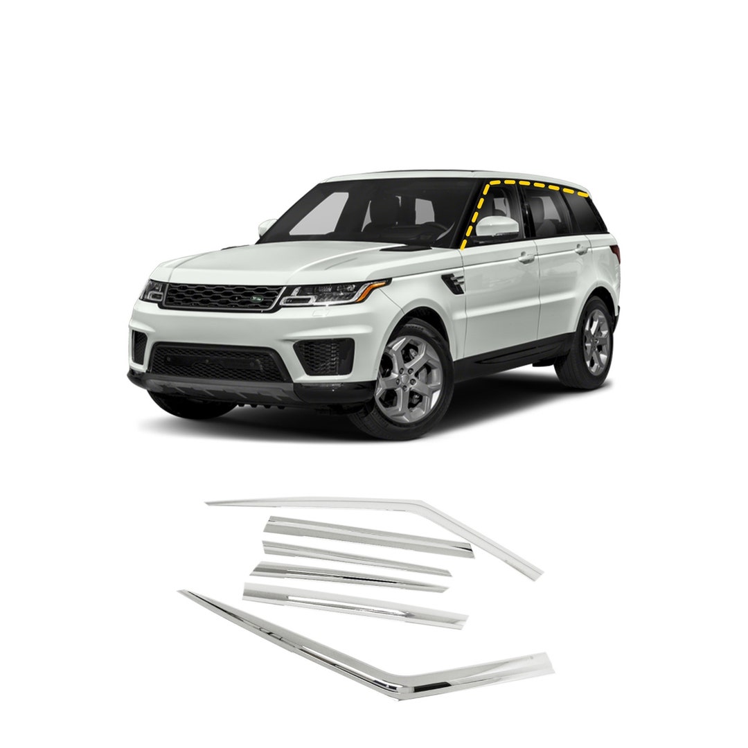 Rain Guards for Land Rover Range Rover Sport 2014-2022 (6pcs) Chrome ...