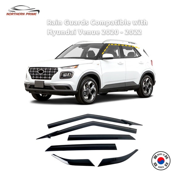 Side Rain Guards Wind Deflectors 6p For 2021 2022 2023 KIA Seltos