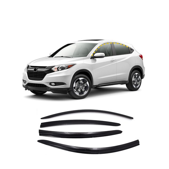 Rain Guards for Honda HR V 2016 2022 4pcs Smoke Tinted Tape on