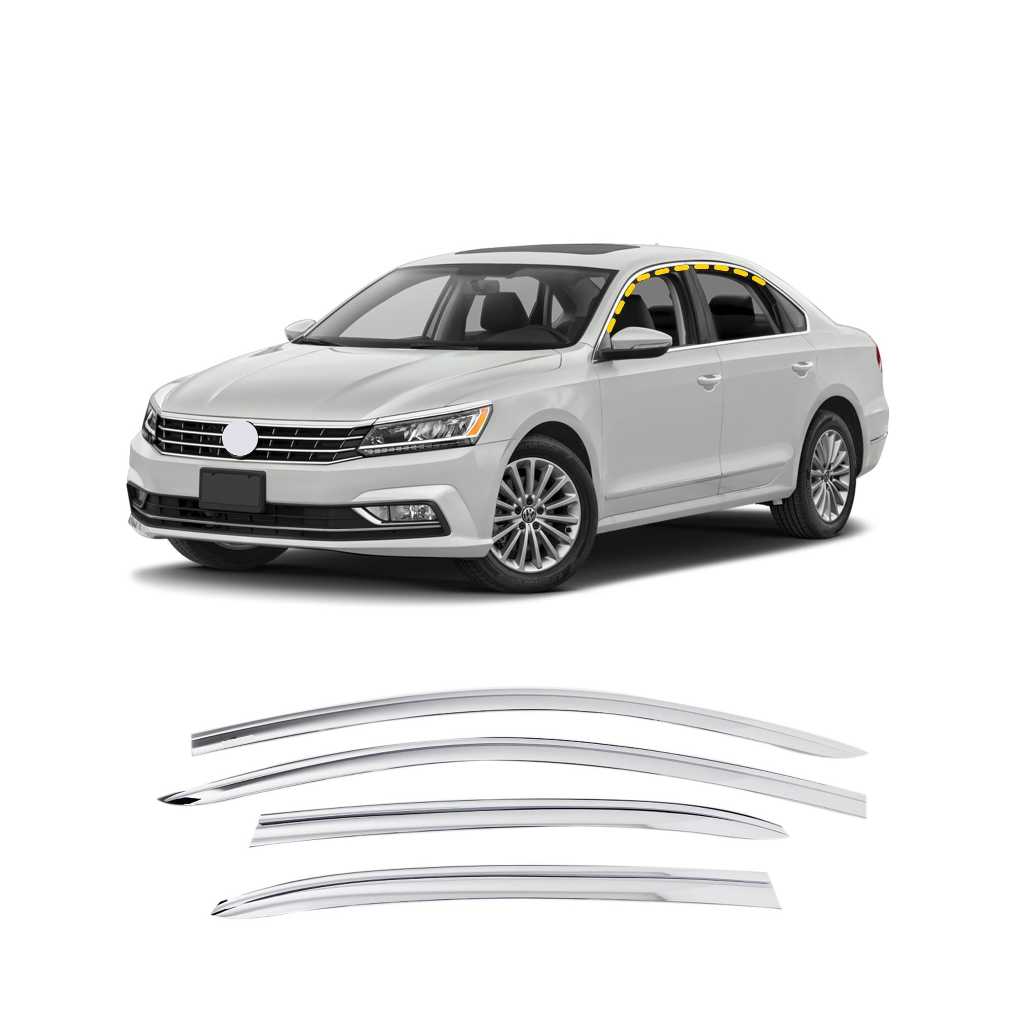 SIDE SKIRTS VW PASSAT B6 < R-LINE LOOK >, Our Offer \ Volkswagen \ Passat  \ Mk6 (B6) [2005-2010] Volkswagen \ Passat \ Mk6 (B6)