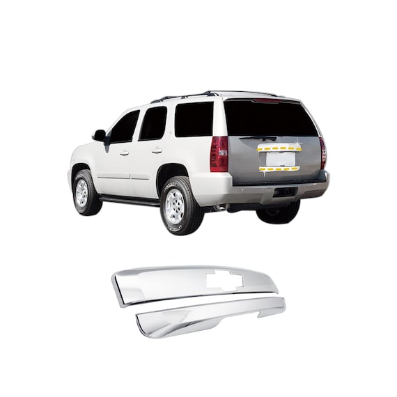 Trunk Lid Cover Trim for Chevrolet Tahoe 2007 2014 2pcs Chrome Finish Tape on Style Etsy