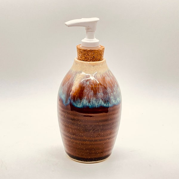 Handmade Ceramic Soap Dispenser Etsy