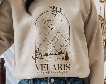 Velaris City of Starlight Crewneck Sweatshirt