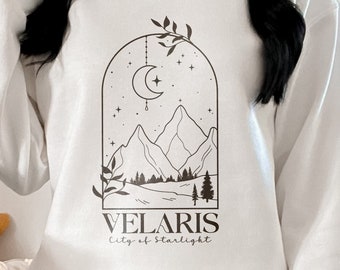 Velaris City of Starlight Crewneck Sweatshirt