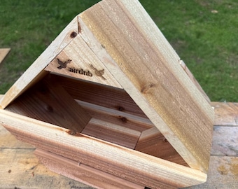 Cedar Dove Nesting Box - Hanging Birdhouse