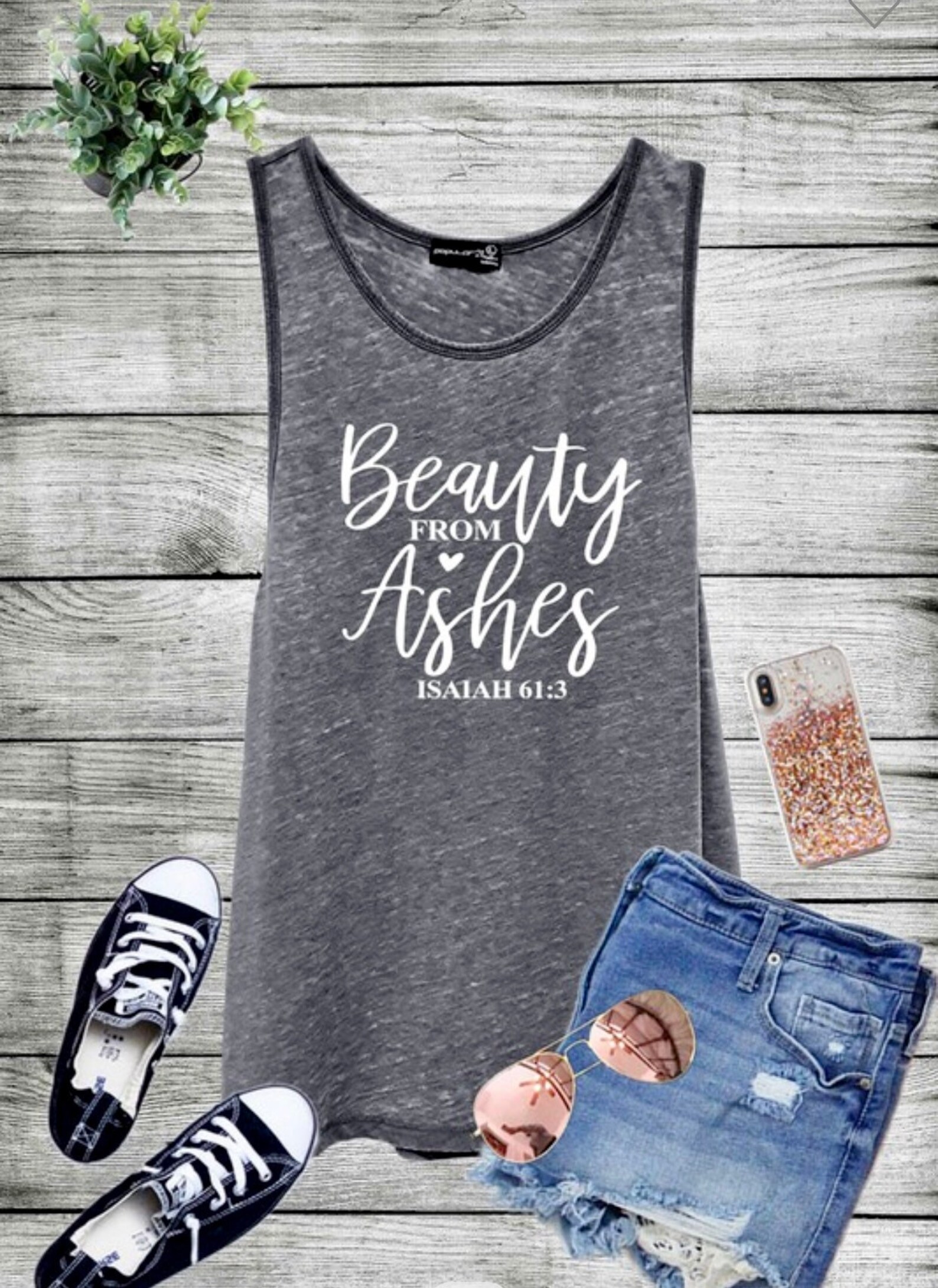 Womens graphic tank Etsy