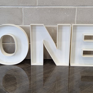 Fillable Letters Numbers Trays Charcuteries Candies Sweets Cupcakes