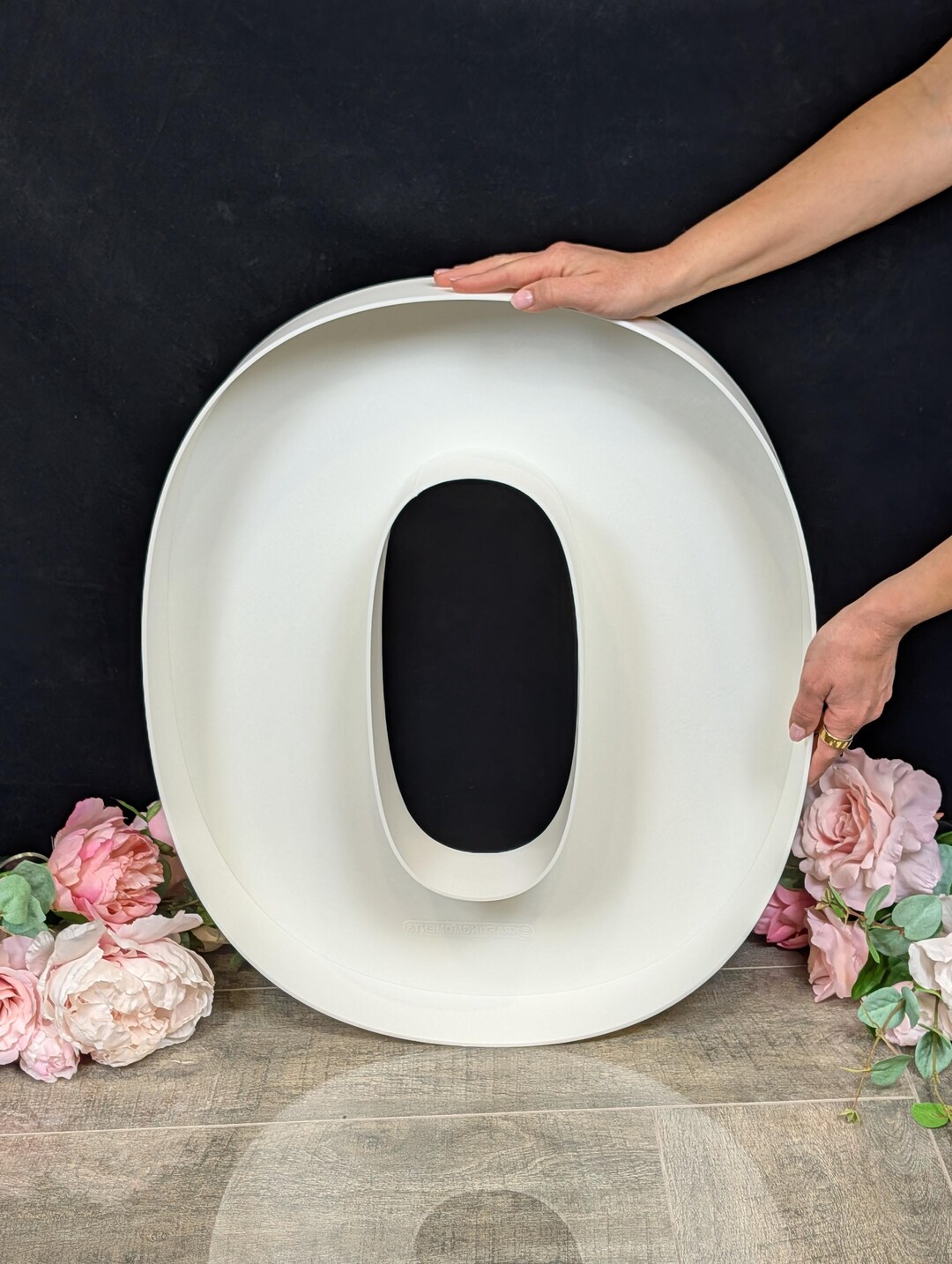 Large 24-inch Fillable Letter Number LOGO Tray: Party Decor, Food Safe ...
