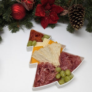 Christmas Tree Tray - Food grade plastic material SOLID washable and reusable