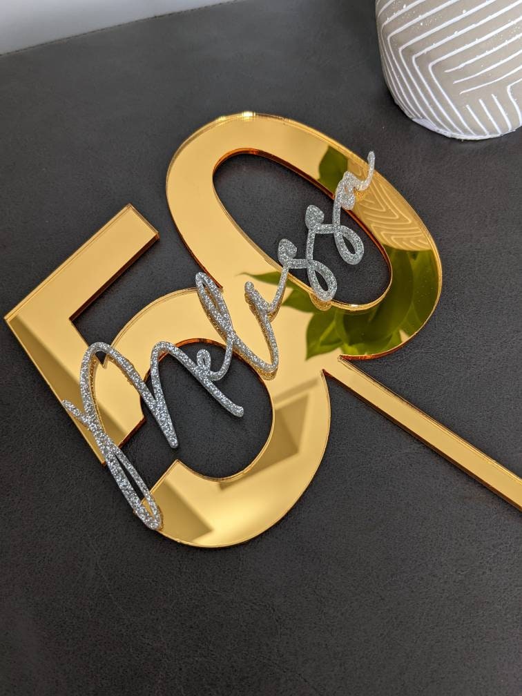 Custom Acrylic Cake Topper Etsy