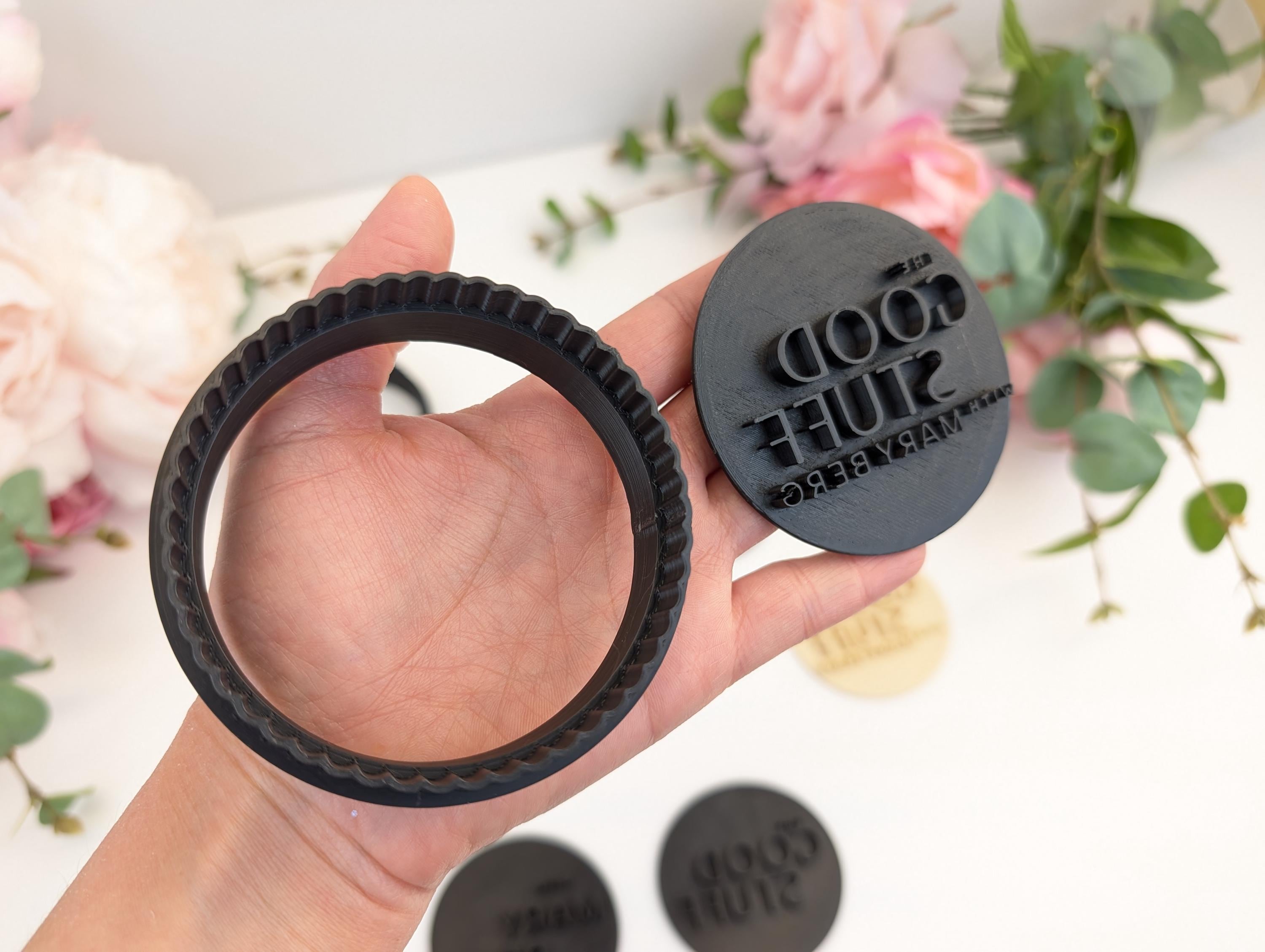 Personalized Cookie stamp cutter any logo design shape