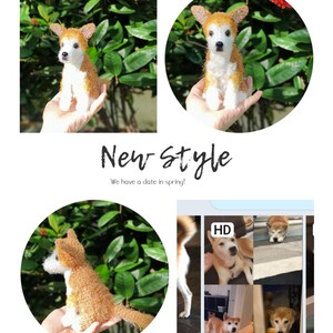 Custom Crochet Dog Plush - Personalized Pet Amigurumi - Handmade Dog Stuffed Animal - Custom Dog Plush Toy - Unique Crochet Dog Gift