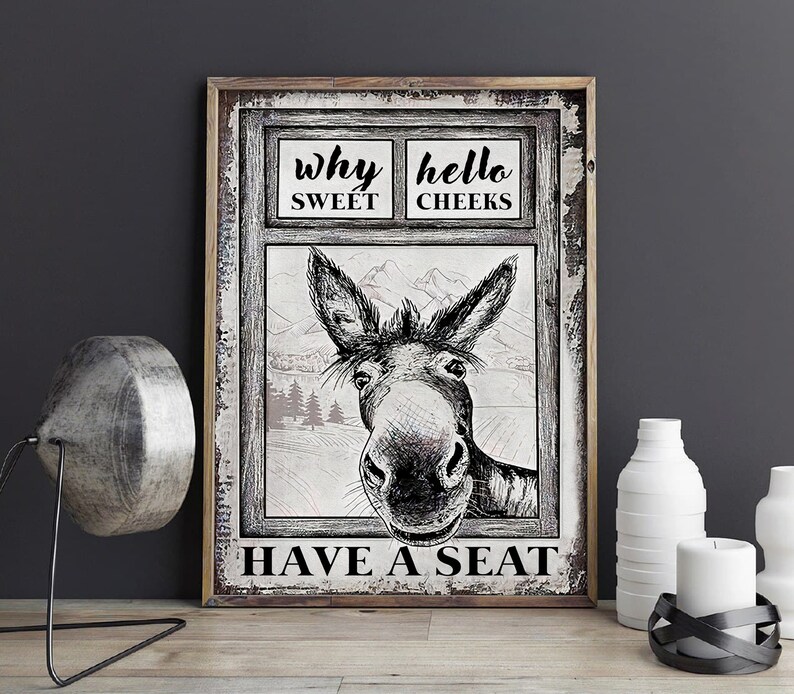 Letrero De Baño Con Texto En Inglés Why Hello Sweet Cheeks Have A Seeks Have A See Why Hello Sweet Cheeks Have A Seeks Letreros De Bano