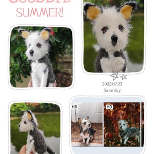 Custom Crochet Dog Plush - Personalized Pet Amigurumi - Handmade Dog Stuffed Animal - Custom Pet Plushie - Crochet Dog Replica - Unique Pet Gift