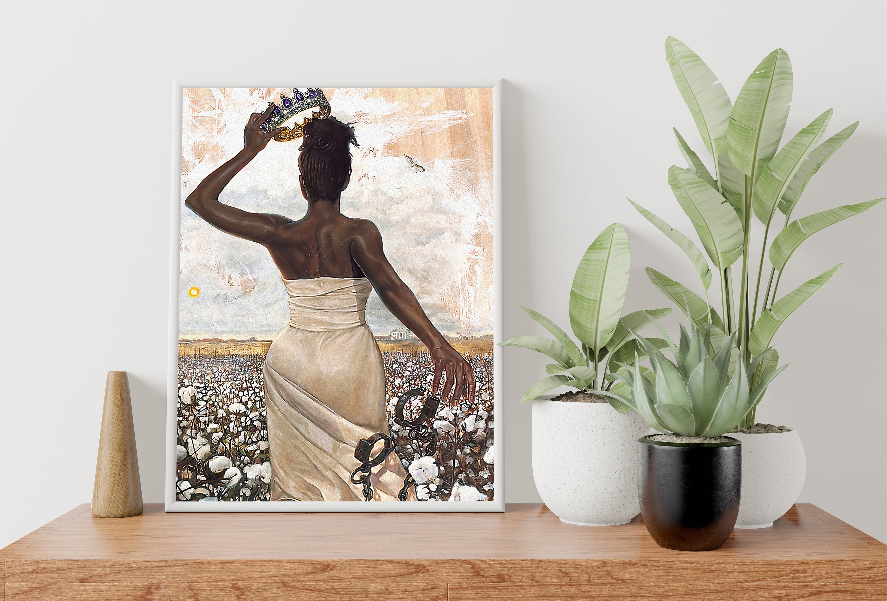 Art, Art, Abstract - Black Art, Queen Art, Black Etsy Woman Poster, Art, Black African Wall Art, African Black Black Decor American