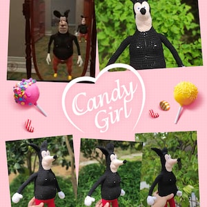 Custom Handmade Crochet Character Plush, Personalized Doll, Amigurumi Keepsake, Unique Cartoon Gift, Customizable Plushies