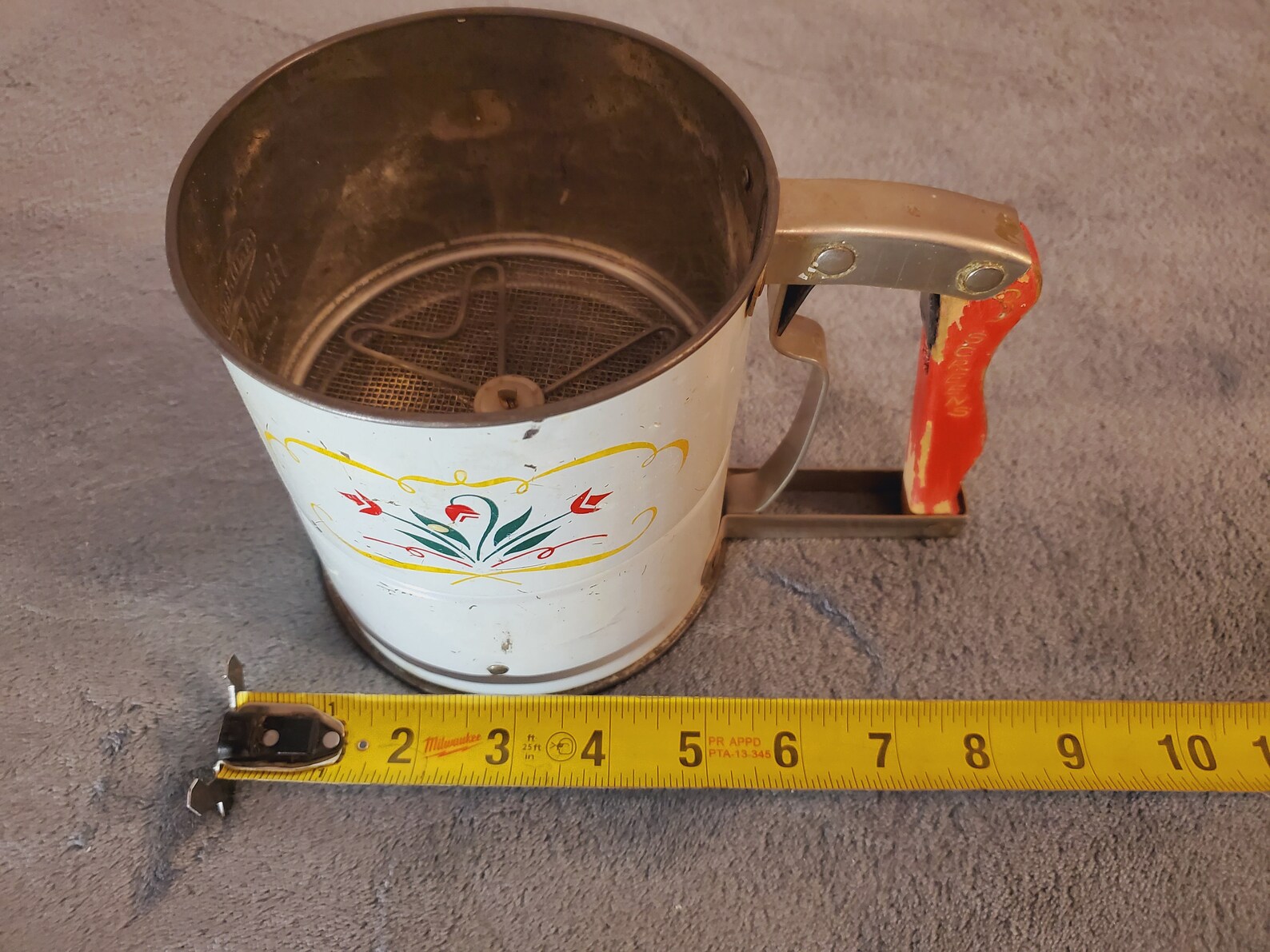 Antique 1950s Androck HandiSift Flour Sifter Vintage Etsy