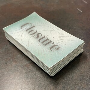 Fermeture Oracle Deck - Téléchargement, impression et découpe instantanés !