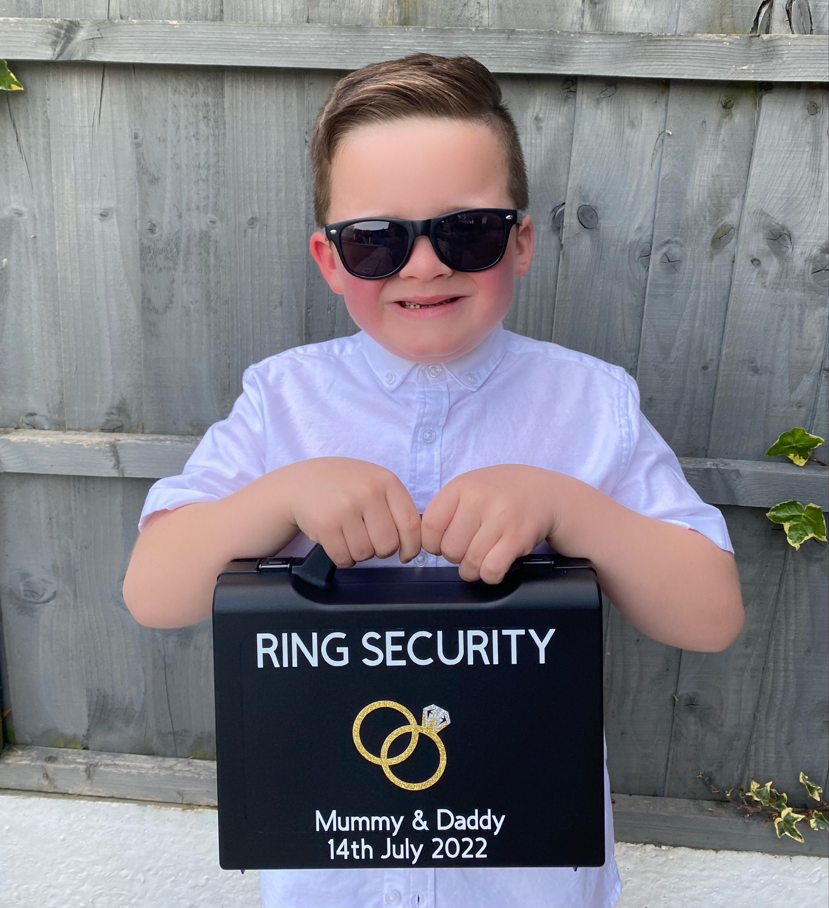 Ring Security Briefcase For Wedding RING SECURITY Briefcase Set